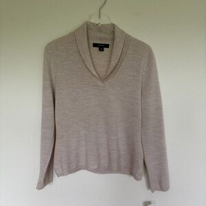 NWT Jones Wear Beige Wool Sweater | L